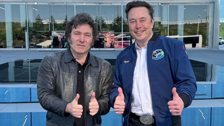 Elon Musk y Javier Milei