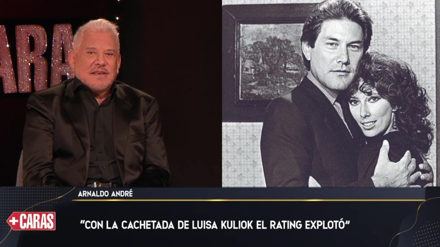 Arnaldo André recuerda los cachetazos a Luisa Kuliok 