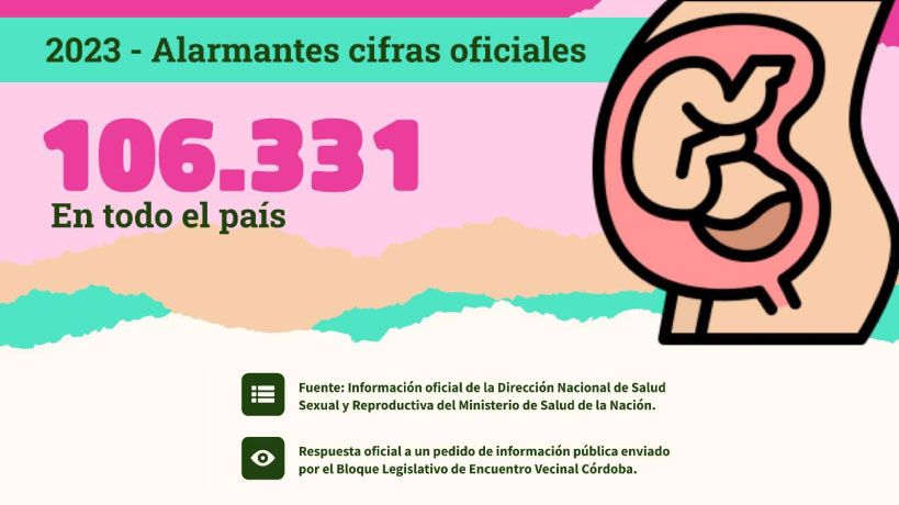 106 mil abortos durante el 2023