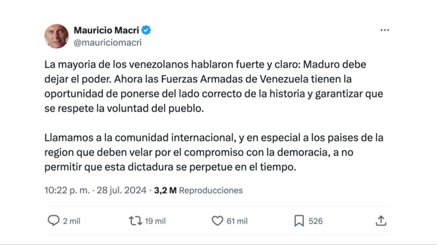 macri venezuela 29072024