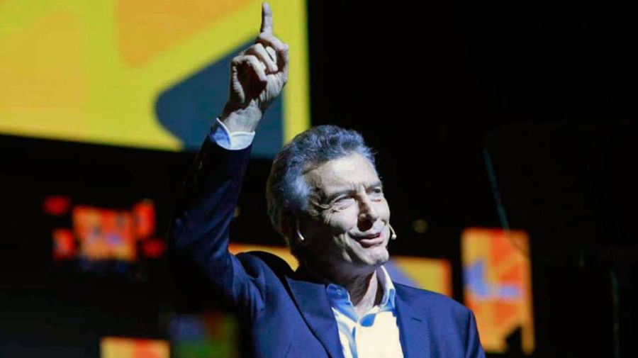 Mauricio Macri en el acto PRO