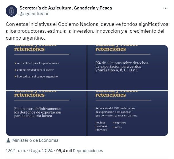 Secreatría de Agricultura, Ganadería y Pesca