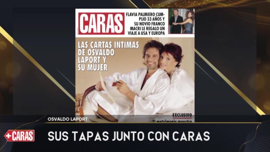 Osvaldo Laport en CARAS