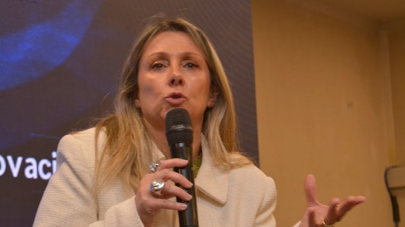 La presidenta del Colegio de Escribanos, Verónica Bianco