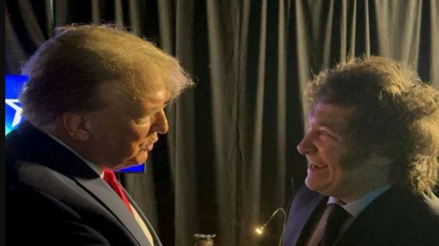 Donald Trump y Javier Milei