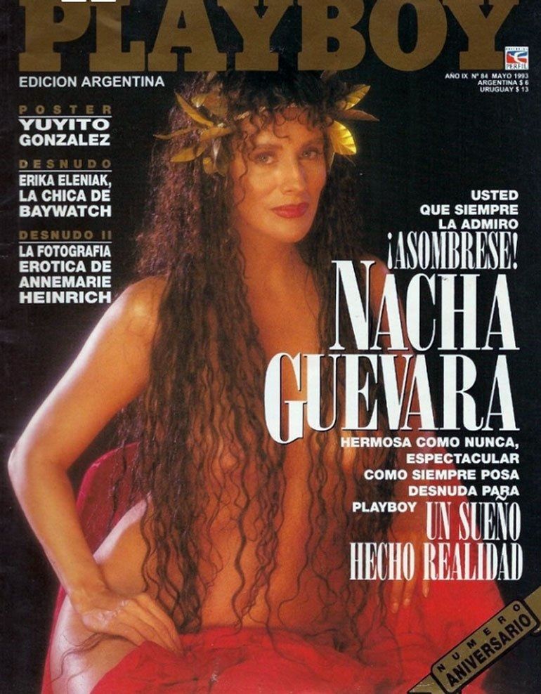 Nacha Guevara en Playboy