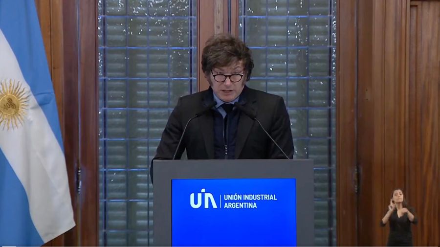 Discurso del Presidente Javier Milei en el encuentro por el Día de la Industria en la Unión Industrial Argentina (UIA).