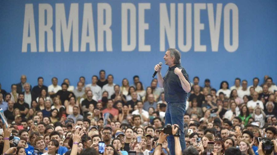 Acto de Máximo Kirchner en La Plata