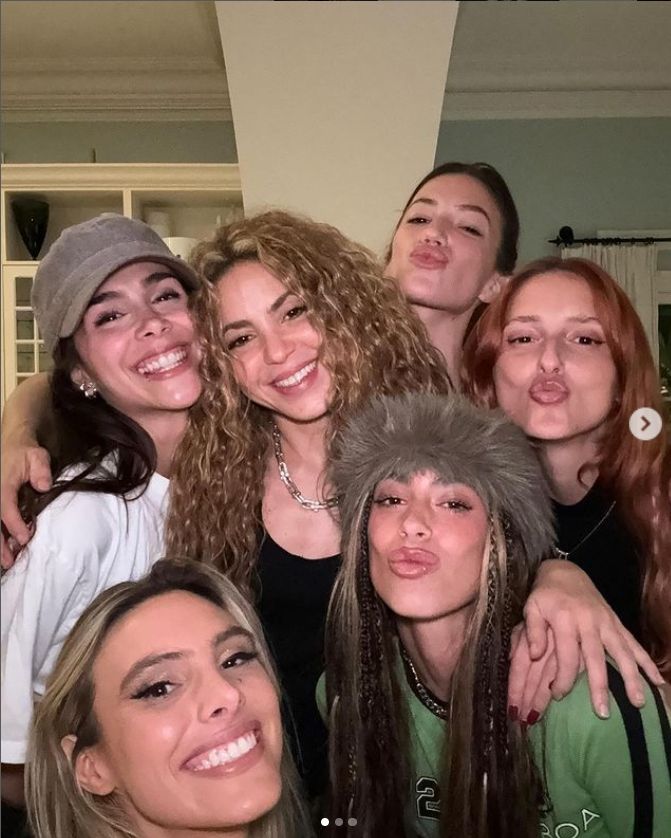 Shakira se juntó con Tini Stoessel tras el lanzamiento de su nuevo tema titulado "Soltera"