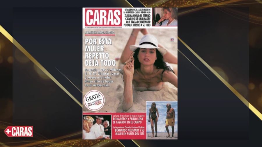 Tapa Revista Caras Flor Raggi