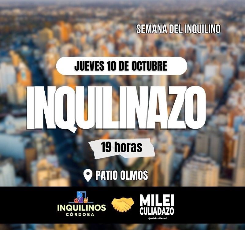 Inquilinazo en Córdoba