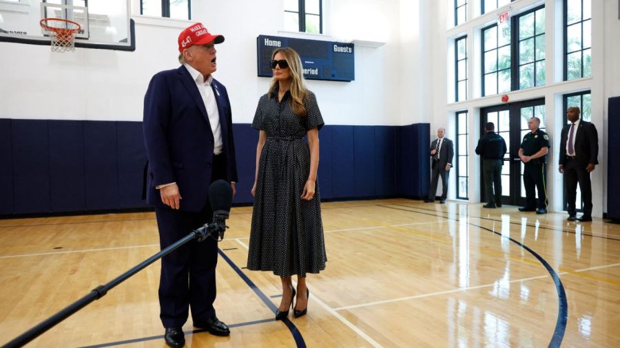 Melania y Donald Trump