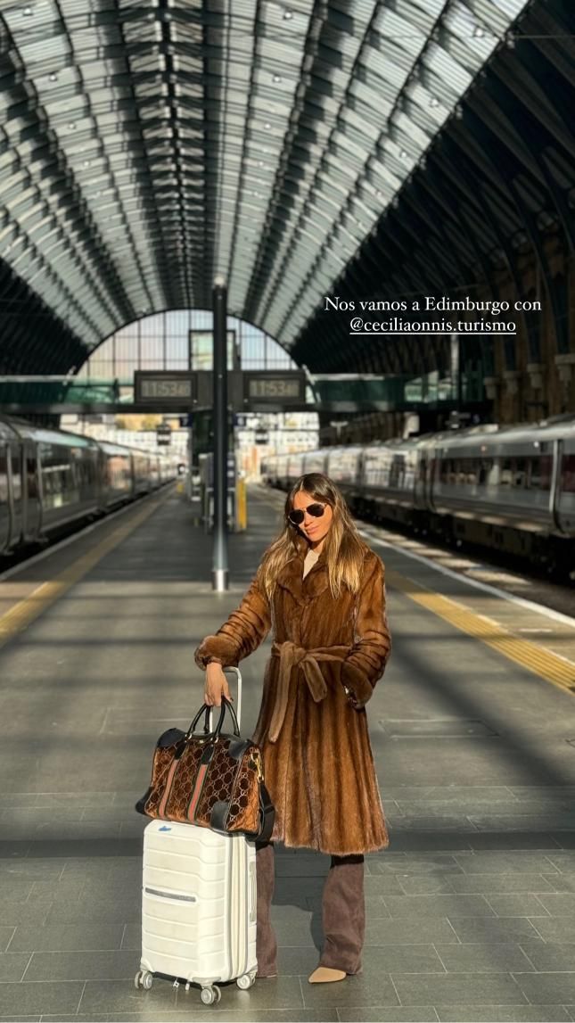 Pampita en Edimburgo