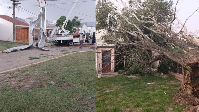 Temporal en La Playosa