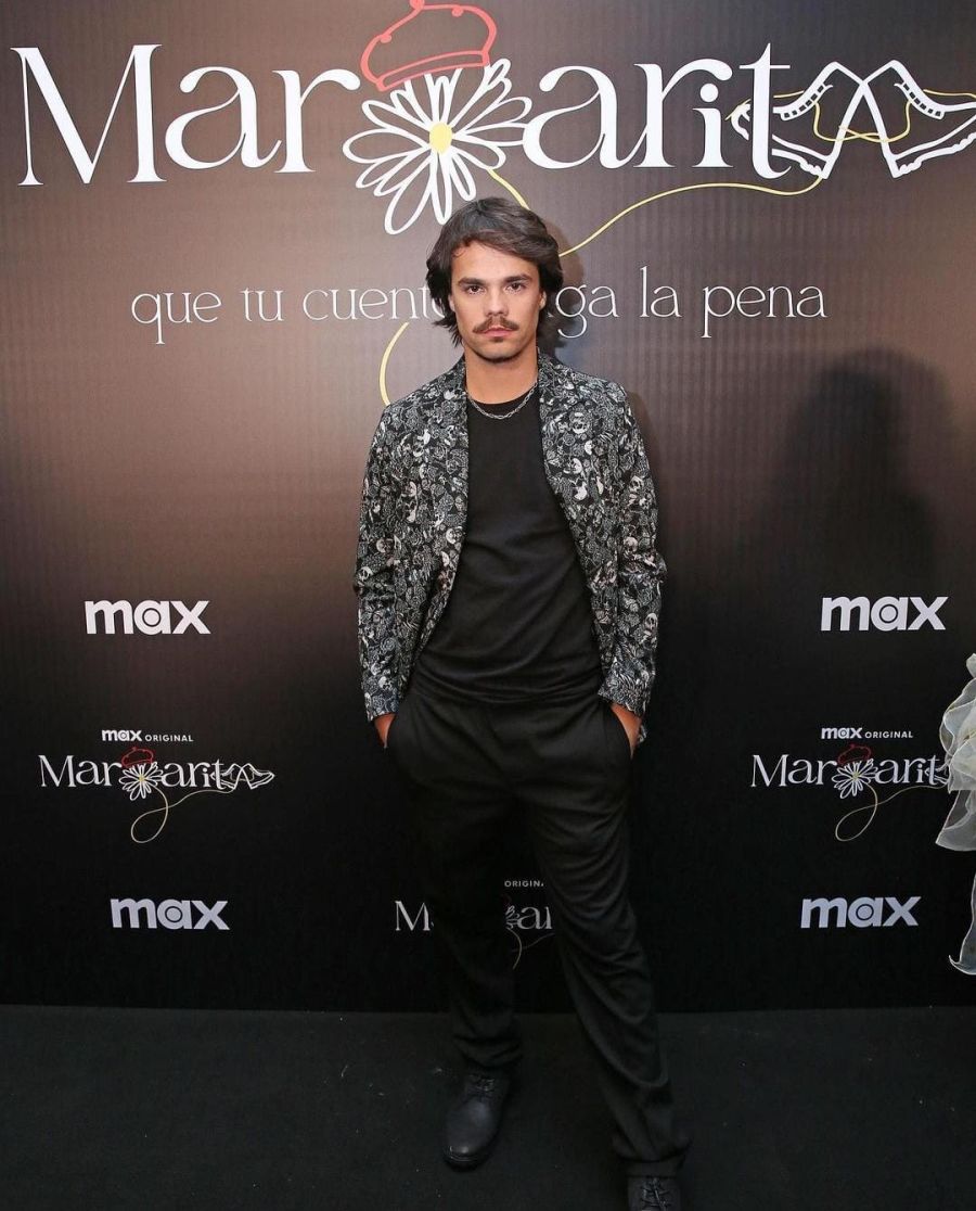 Toti Spangenberg en la premiere de Margarita