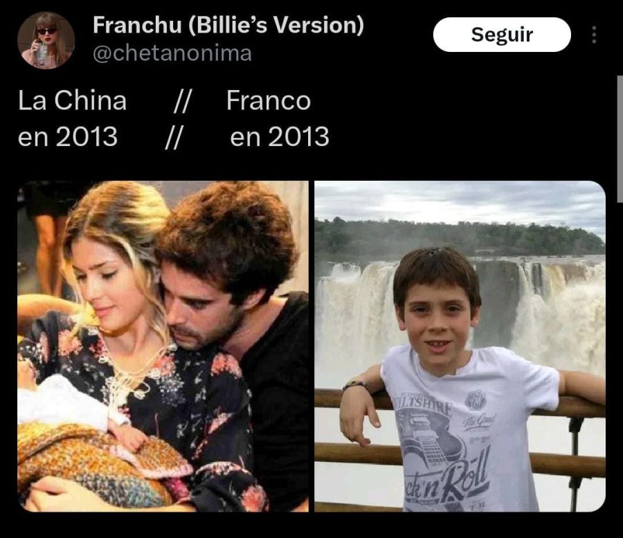 Los mejores memes de la relación de la China Suárez y Franco Colapinto