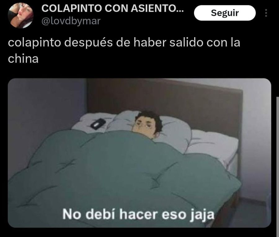 Los memes de la relación de la China Suárez y Franco Colapinto