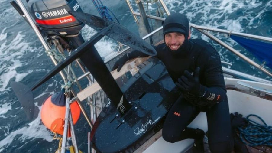 Yago Lange en Península Mitre y el Canal de Beagle