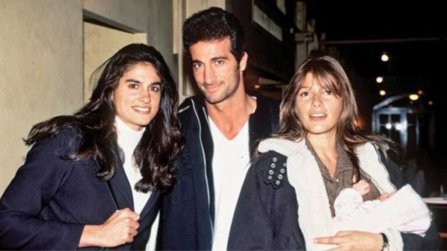 La foto vintage de Gaby y Ova Sabatini con Catherine Fulop