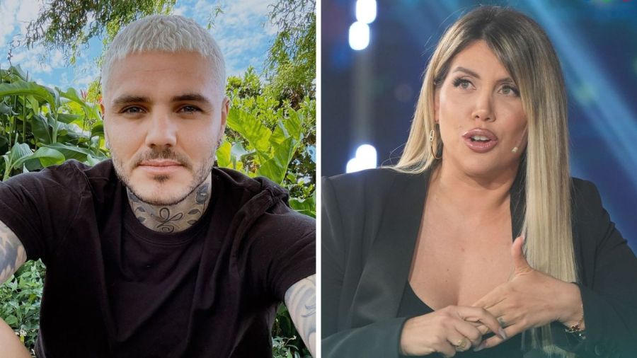 Mauro Icardi y Wanda Nara