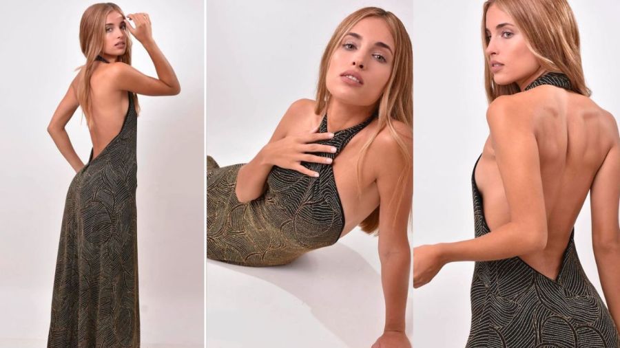 El lujoso vestido de Martina Pereyra