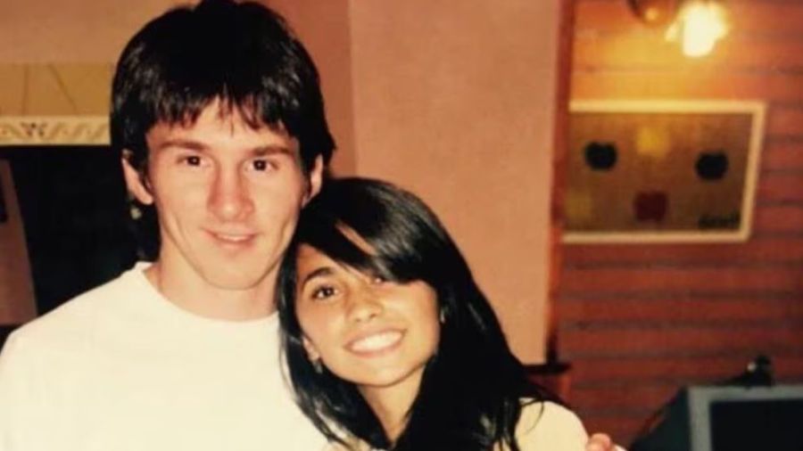 Leo Messi y Antonela Roccuzzo