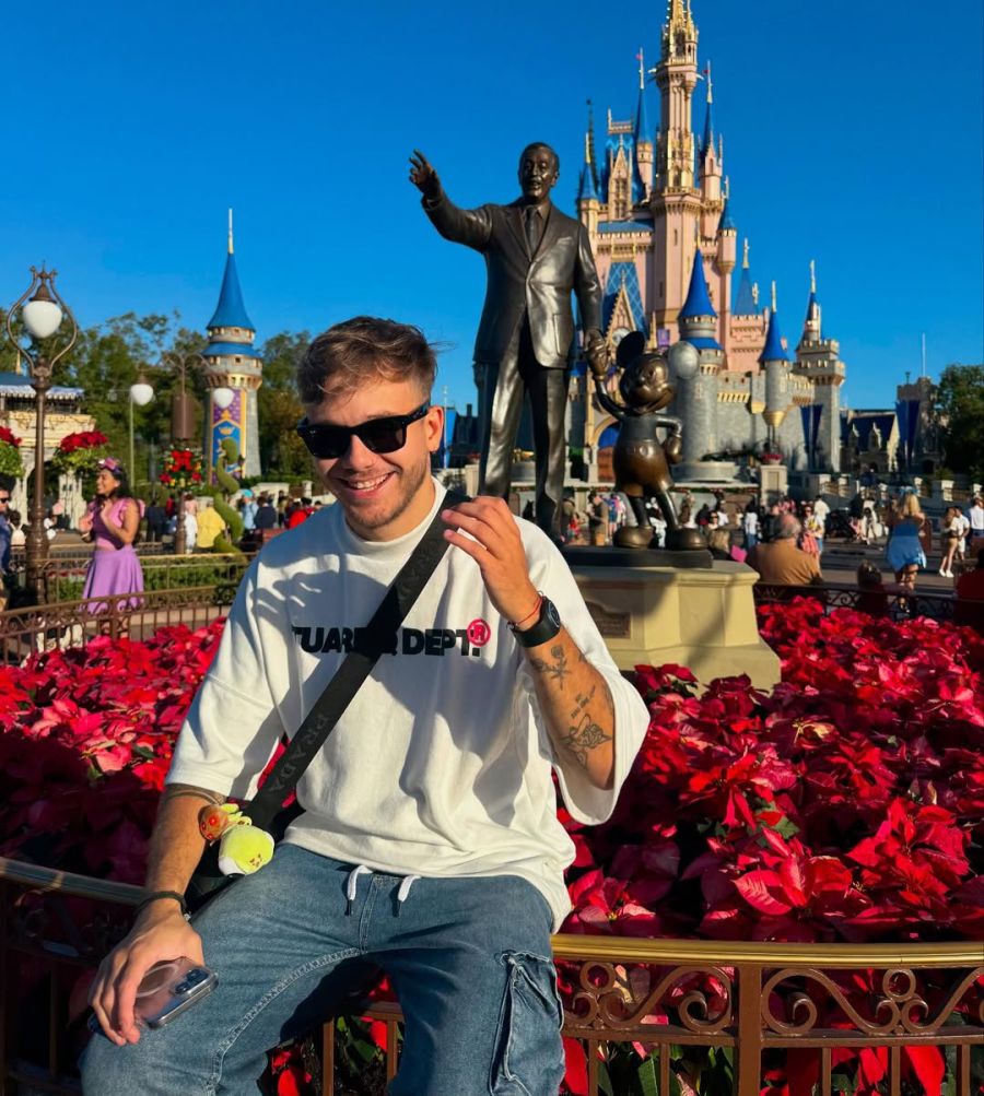 Las fotos de Coty Romero y Nacho Castañares en su viaje por Disney