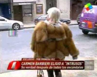 Carmen Barbieri abandonó Intrusos después de su pelea con Luis Ventura