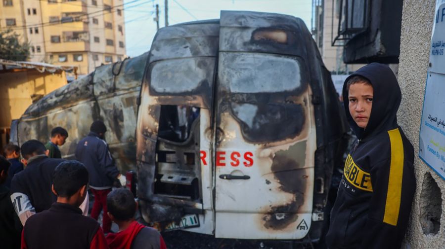 Periodistas asesinados en gaza