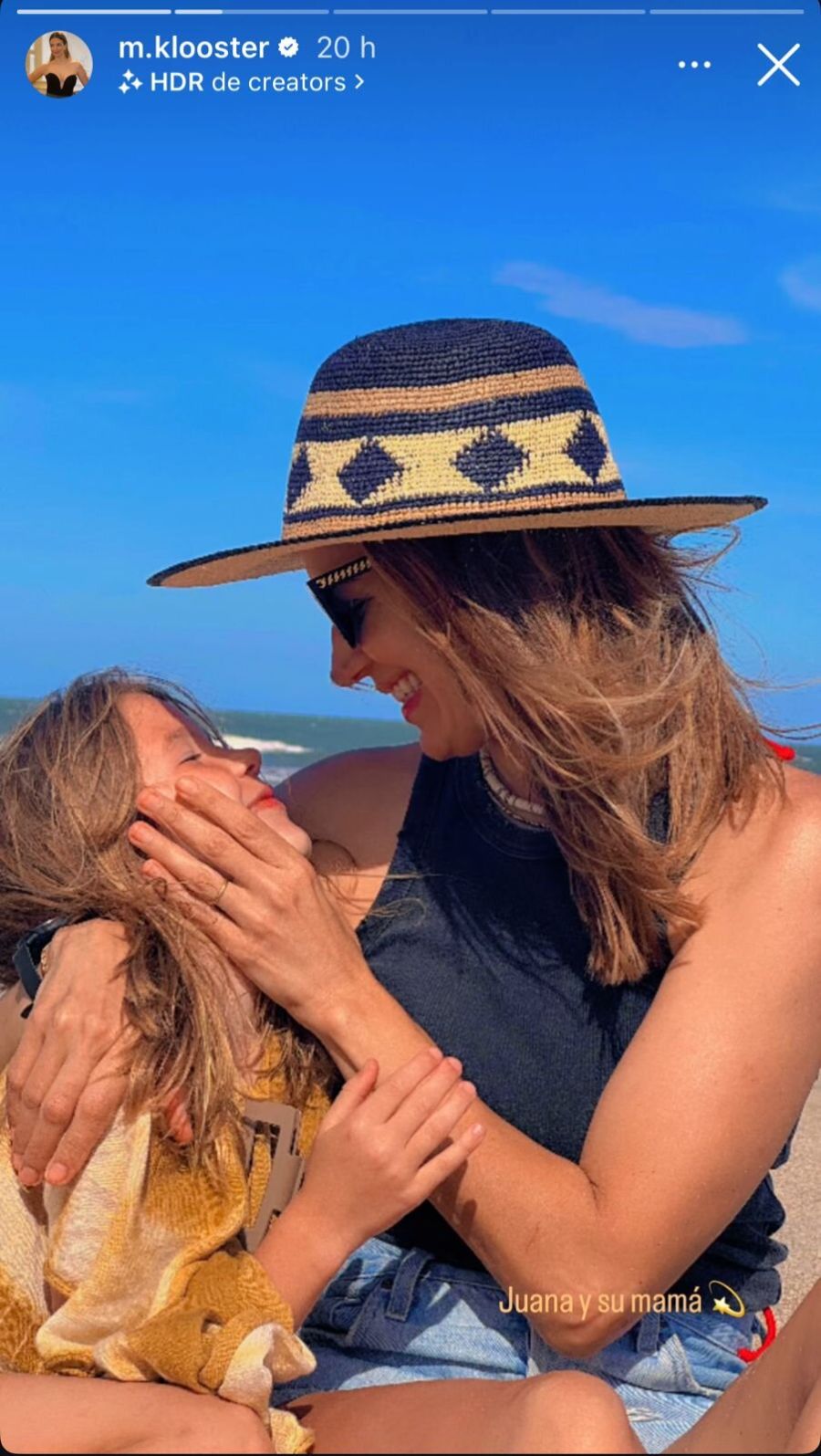 Marcela Kloosterboer y su hija Juana