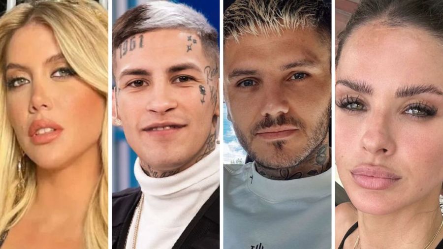 Wanda Nara, L-Gante, Mauro Icardi y la China Suárez