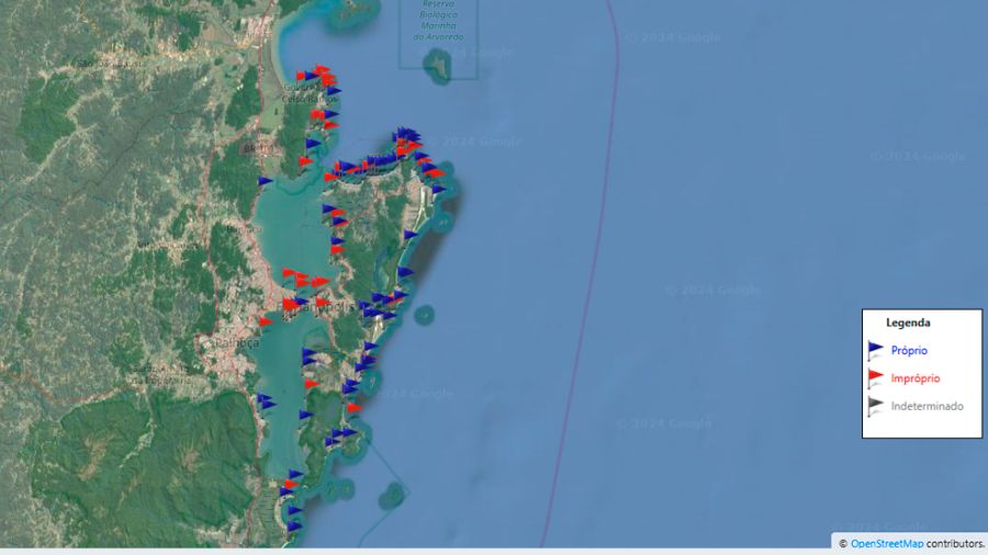 Playas aptas para bañarse en Brasil