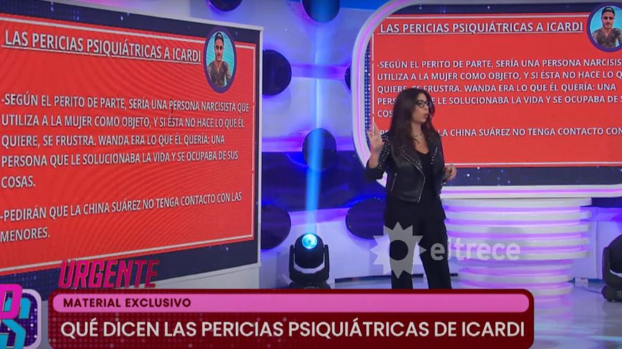 Pochi de Gossipeame leyó parte de los resultados de la pericia psiquiátrica a Mauro Icardi