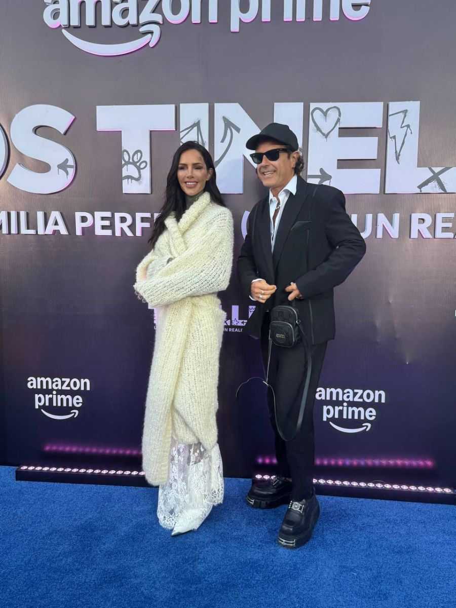 Cande Tinelli y Coti Sorokin en el estreno de Los Tinelli