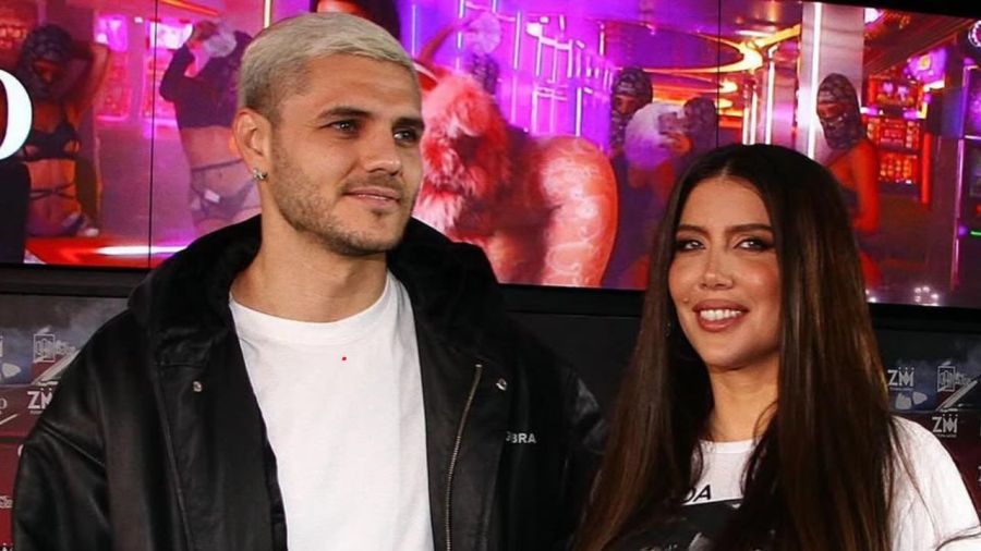 Mauro Icardi y Wanda Nara