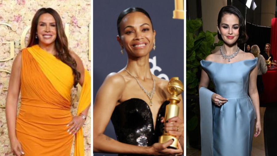 Las protagonistas de Emilia Pérez en los Golden Globes