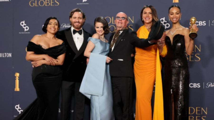 El elenco de Emilia Pérez en los Golden Globes