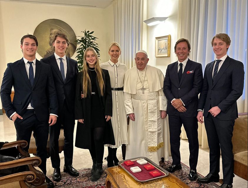 Valeria en el Vaticano