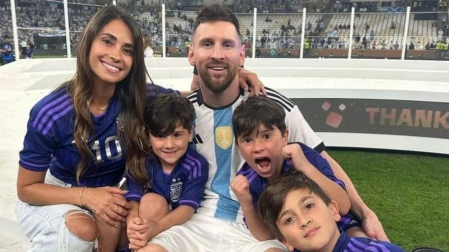 Familia Roccuzzo-Messi