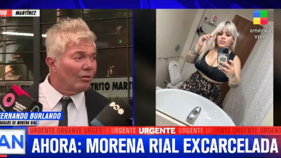 Fernando Burlando sobre la situación de Morena Rial