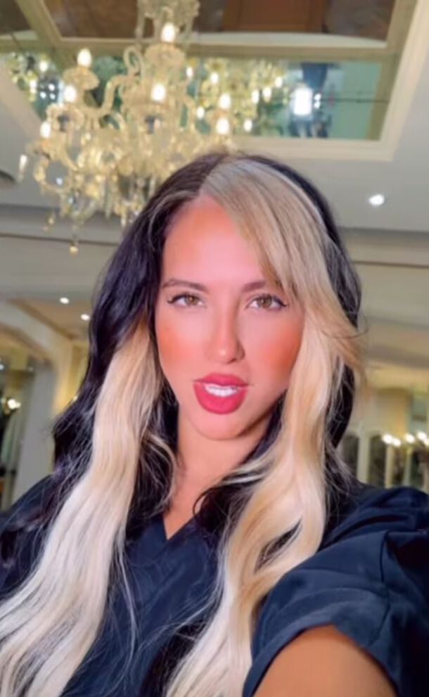 Flor Vigna y su nuevo look a lo Cruella de Vil