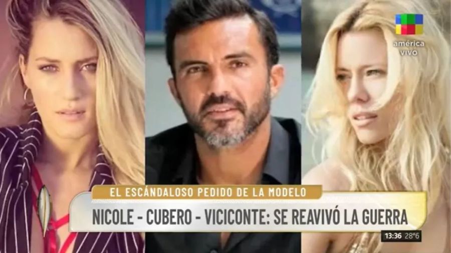 Nicole Neumann denunció a Mica Viciconte por problemas con sus hijas