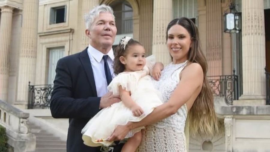 Barby Franco, Fernando y Sarah Burlando