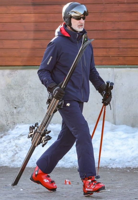 El rey Felipe VI en Baqueira Beret