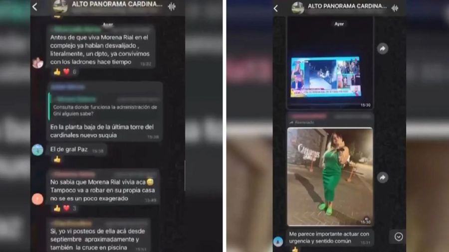 Chats vecinos Morena