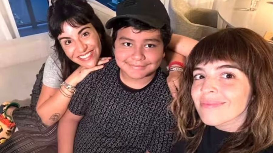 Dalma Maradona, Diego Fernando Maradona y Gianinna Maradona