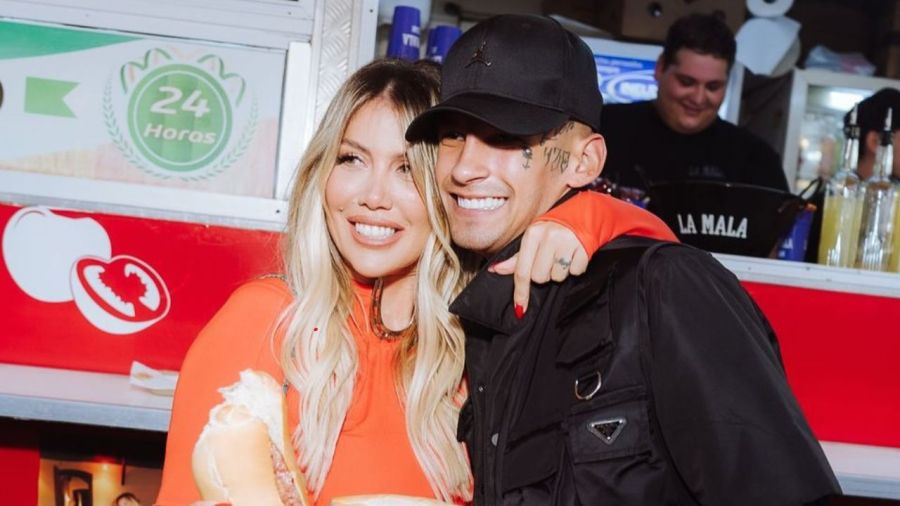 L-Gante y Wanda Nara