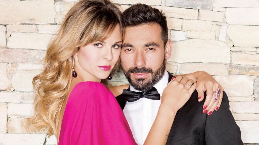 Pocho Lavezzi y Yanina Screpante 