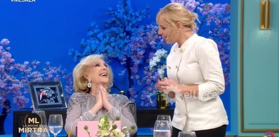 La emoción de Mirtha Legrand al recibir el saludo del Papa Francisco