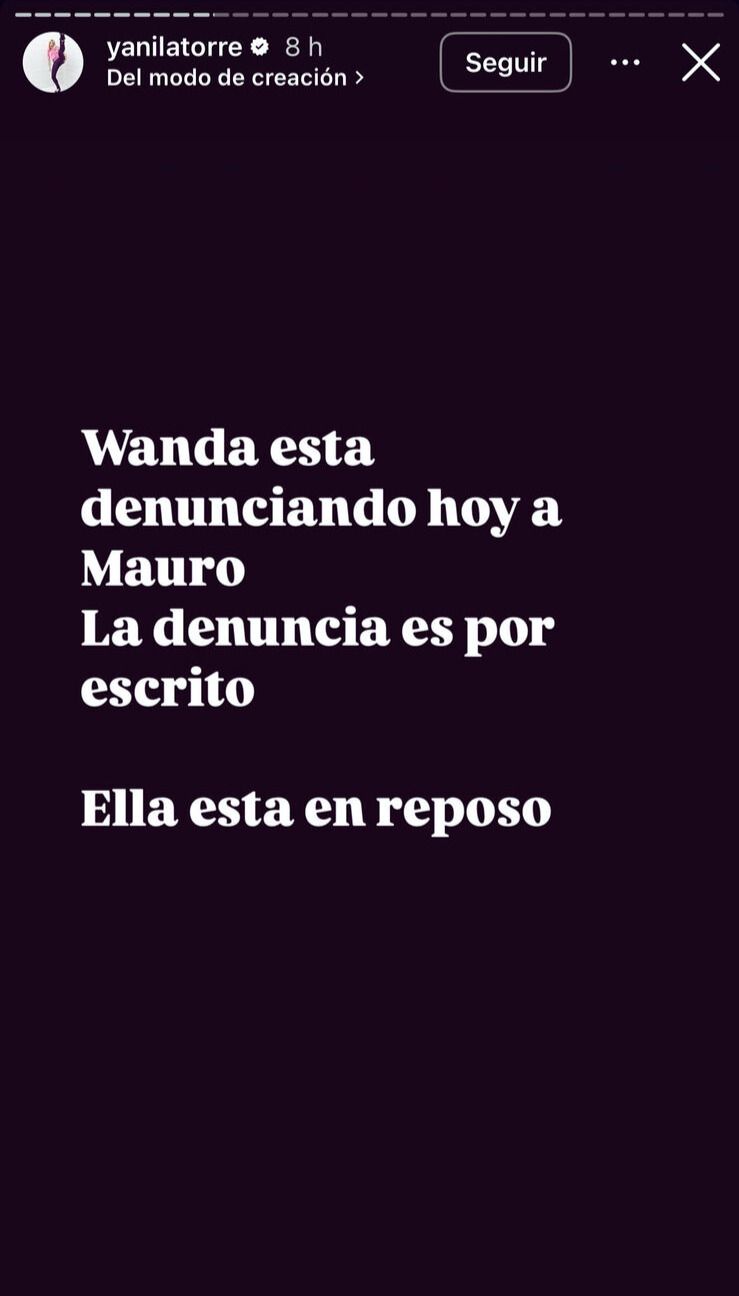 Wanda en reposo